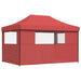 Partytent Bordeauxrood 292 x 440 x 315 cm Oxford Stof