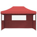 Partytent Bordeauxrood 292 x 440 x 315 cm Oxford Stof