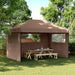 Partytent Bruin 292 x 440 x 315 cm Oxford Stof