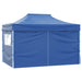 Partytent Blauw 291 x 431 x 315 cm Oxford Stof