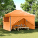 Partytent Oranje 292 x 440 x 315 cm Oxford Stof