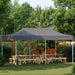 Partytent Antraciet 291 x 580 x 315 cm Oxford Stof