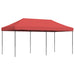 Partytent Bordeauxrood 292 x 580 x 315 cm Oxford Stof