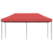 Partytent Bordeauxrood 292 x 580 x 315 cm Oxford Stof