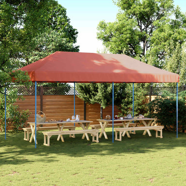 Partytent Terracotta 292 x 580 x 315 cm Oxford Stof