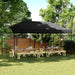 Partytent Zwart 292 x 580 x 315 cm Oxford Stof
