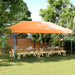 Partytent Oranje 292 x 580 x 315 cm Oxford Stof