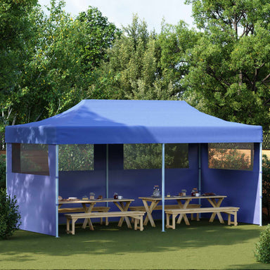 Partytent Blauw 291 x 580 x 315 cm Oxford Stof