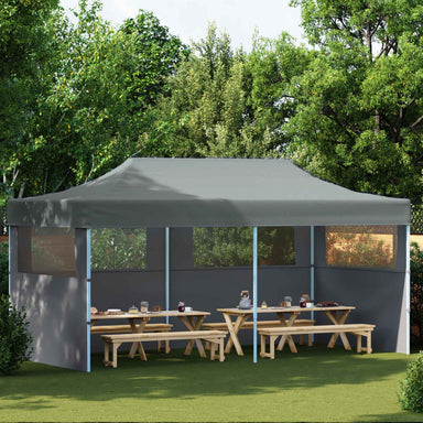 Partytent Antraciet 291 x 580 x 315 cm Oxford Stof