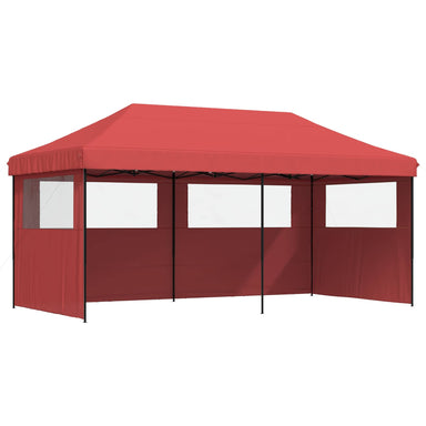 Partytent Bordeauxrood 292 x 580 x 315 cm Oxford Stof