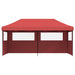 Partytent Bordeauxrood 292 x 580 x 315 cm Oxford Stof