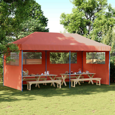 Partytent Terracotta 292 x 580 x 315 cm Oxford Stof
