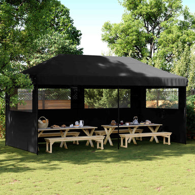 Partytent Zwart 292 x 580 x 315 cm Oxford Stof