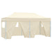Partytent 291 x 580 x 315 cm Crèmekleurig Oxford Stof