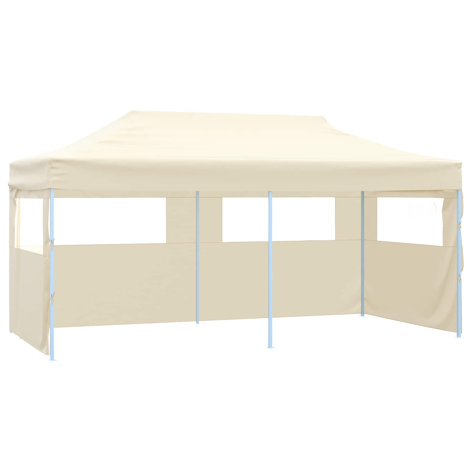 Partytent 291 x 580 x 315 cm Crèmekleurig Oxford Stof