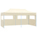 Partytent 291 x 580 x 315 cm Crèmekleurig Oxford Stof