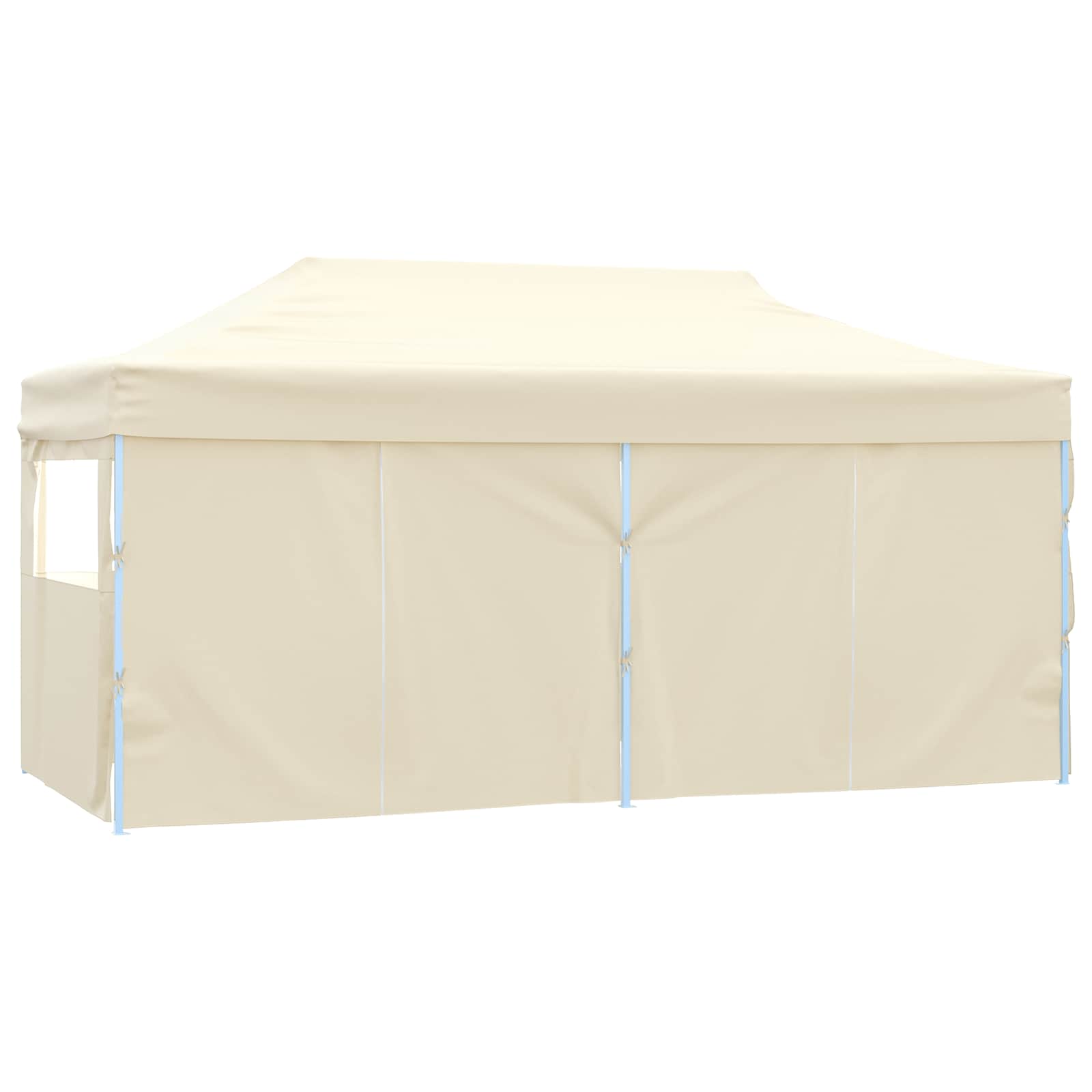 Partytent 291 x 580 x 315 cm Crèmekleurig Oxford Stof