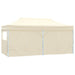 Partytent 291 x 580 x 315 cm Crèmekleurig Oxford Stof