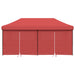 Partytent Bordeauxrood 292 x 580 x 315 cm Oxford Stof