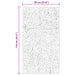 Medium pile zachte en wasbare tapijt HUARTE Bruin 60 x 110 cm
