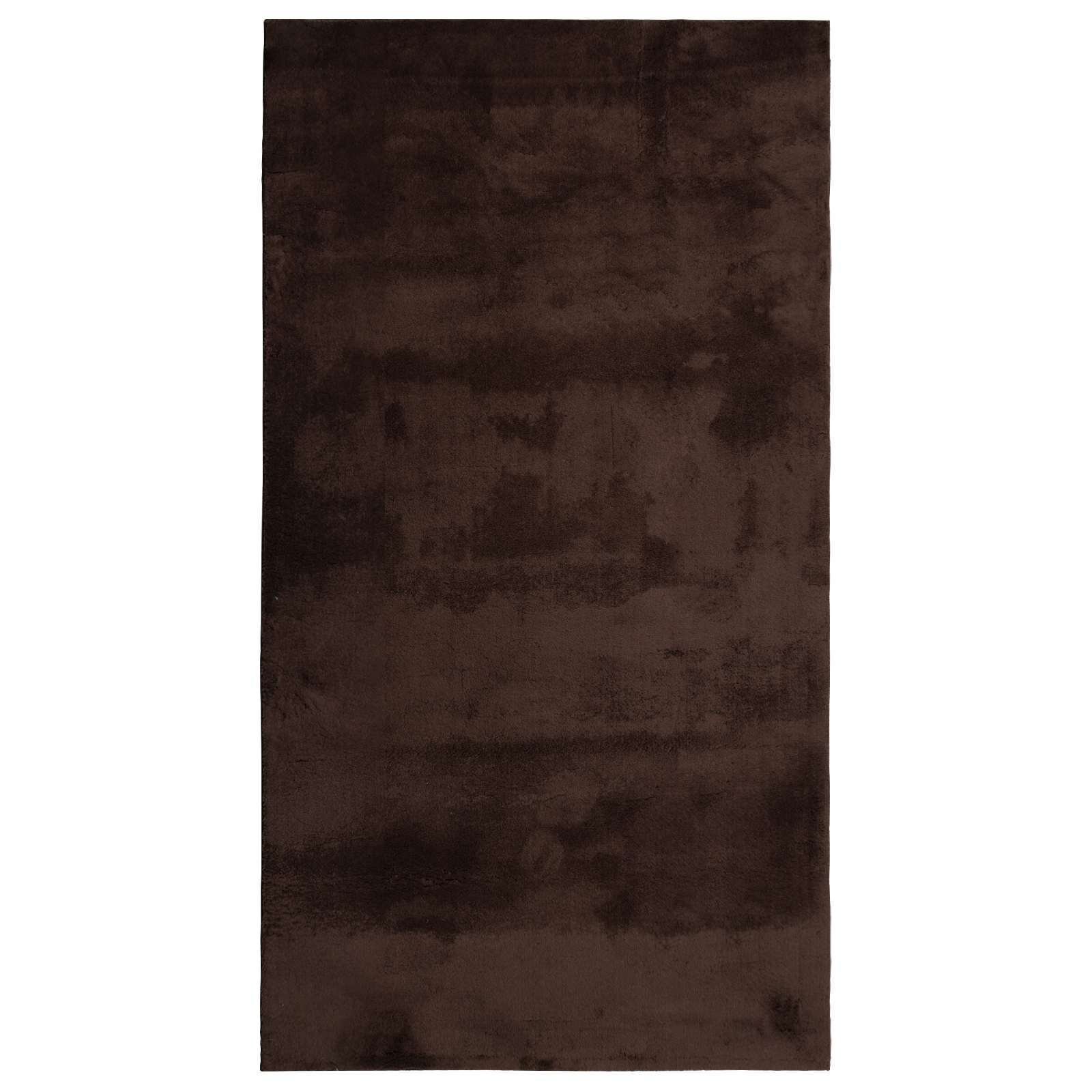 Medium pile zachte en wasbare tapijt HUARTE Bruin 60 x 110 cm