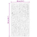 Medium pile zachte en wasbare tapijt HUARTE Bruin 150 x 80 cm