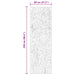 Medium pile zachte en wasbare tapijt HUARTE Bruin 250 x 80 cm