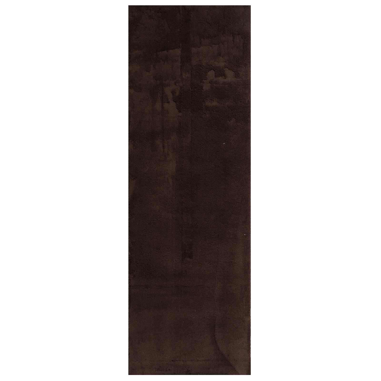 Medium pile zachte en wasbare tapijt HUARTE Bruin 250 x 80 cm