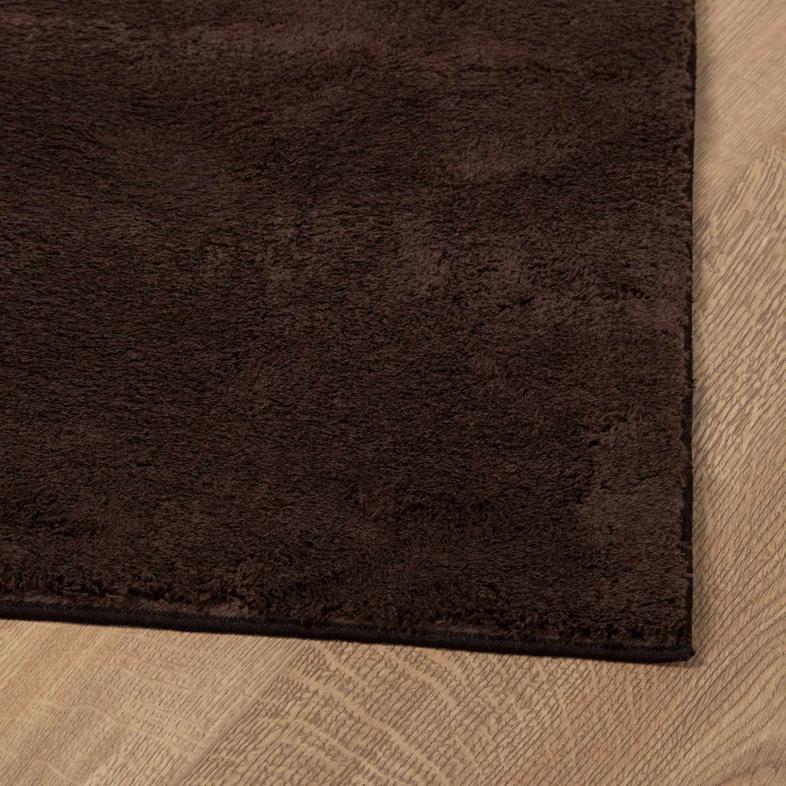 Medium pile zachte en wasbare tapijt HUARTE Bruin 230 x 160 cm
