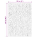 Medium pile zachte en wasbare tapijt HUARTE Bruin 230 x 160 cm