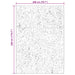 Medium pile zachte en wasbare tapijt HUARTE Bruin 200 x 280 cm