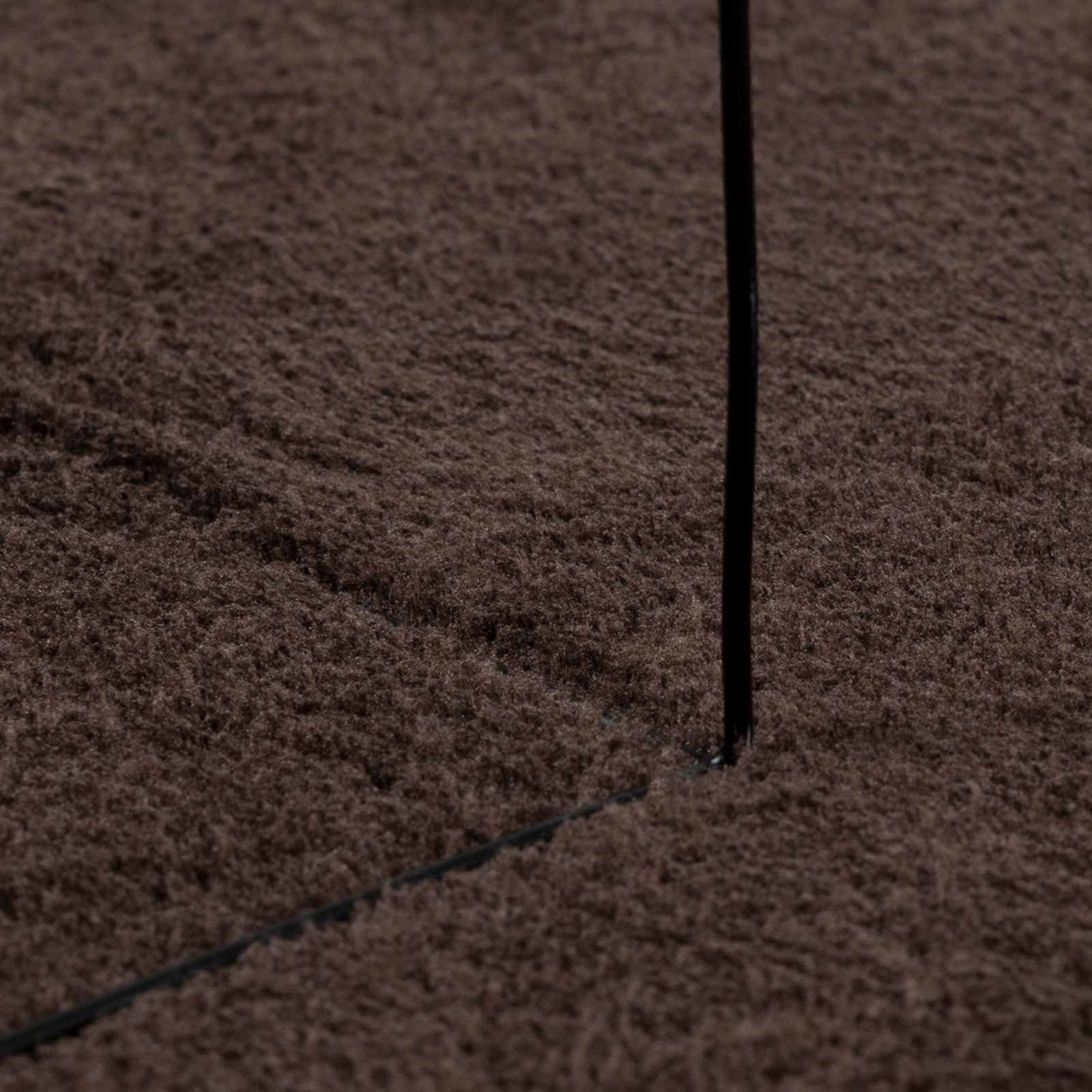 Medium pile zachte en wasbare tapijt HUARTE Bruin 340 x 240 cm