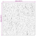 Medium pile zachte en wasbare tapijt HUARTE Bruin 120 x 120 cm