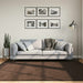 Medium pile zachte en wasbare tapijt HUARTE Bruin 200 x 200 cm