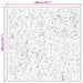 Medium pile zachte en wasbare tapijt HUARTE Bruin 200 x 200 cm