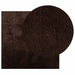 Medium pile zachte en wasbare tapijt HUARTE Bruin 200 x 200 cm