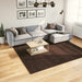 Medium pile zachte en wasbare tapijt HUARTE Bruin 240 x 240 cm
