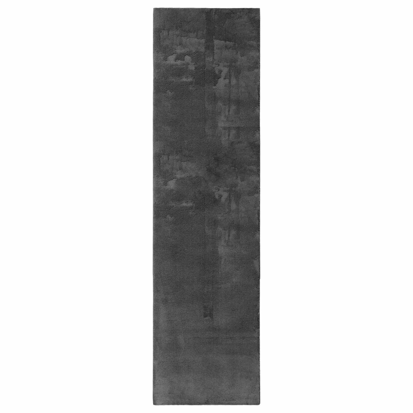 Medium pile zachte en wasbare tapijt HUARTE Antraciet Polyester
