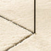 Medium pile zachte en wasbare tapijt HUARTE Crème 80 x 400 cm
