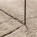 Medium pile zachte en wasbare tapijt HUARTE Zand 80 x 500 cm