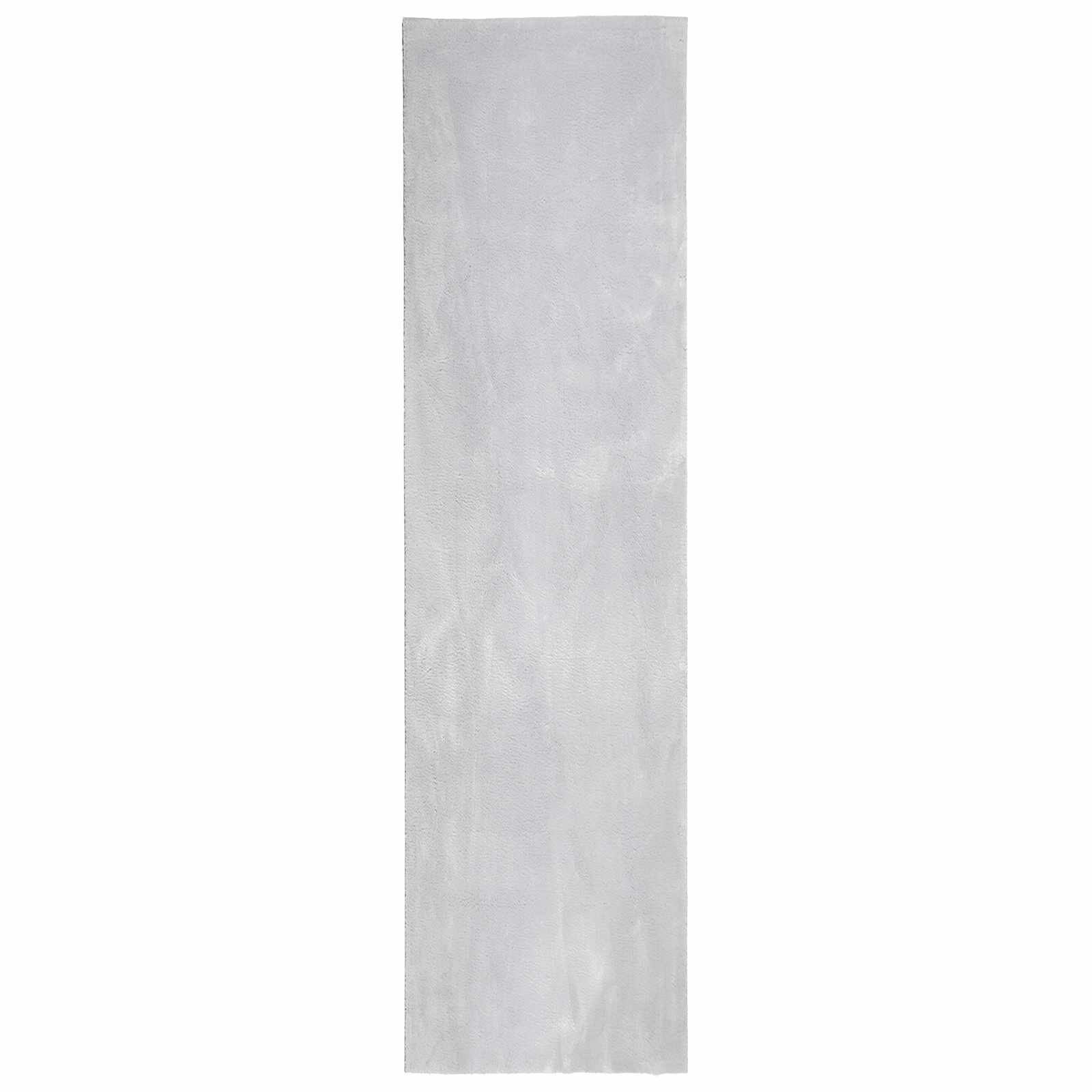 Medium pile zachte en wasbare tapijt HUARTE Grijs 80 x 300 cm