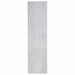 Medium pile zachte en wasbare tapijt HUARTE Grijs 80 x 300 cm