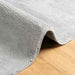 Medium pile zachte en wasbare tapijt HUARTE Grijs 750 x 80 cm
