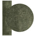 Medium pile zachte en wasbare tapijt HUARTE Bosgroen Polyester