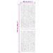 Medium pile zachte en wasbare tapijt HUARTE Bruin 750 x 80 cm