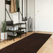 Medium pile zachte en wasbare tapijt HUARTE Bruin 1000 x 80 cm