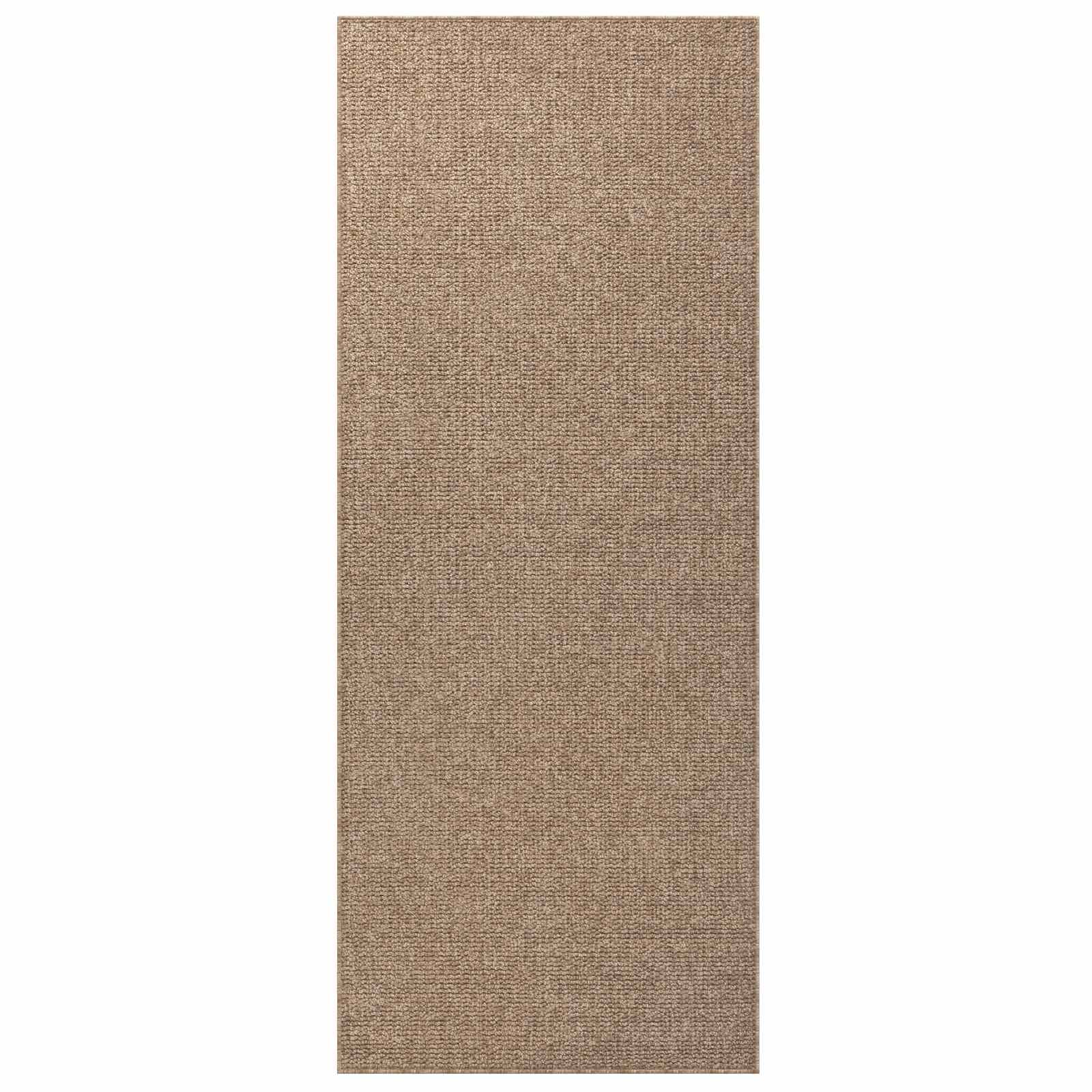 Vloerkleden Rechthoekig AGIRA Naturel 200 x 80 cm Polyester
