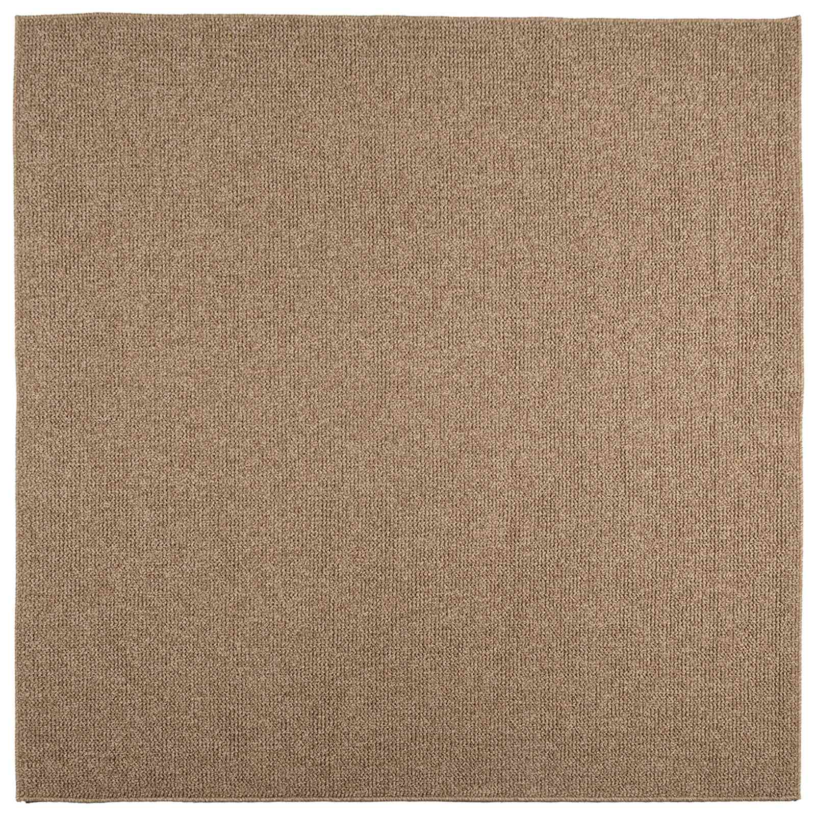 Vloerkleden Vierkant AGIRA Naturel 200 x 200 cm Polyester