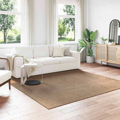 Vloerkleden Vierkant AGIRA Naturel 240 x 240 cm Polyester
