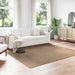 Vloerkleden Vierkant AGIRA Naturel 240 x 240 cm Polyester